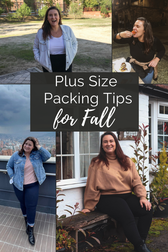 plus size packing tips for fall