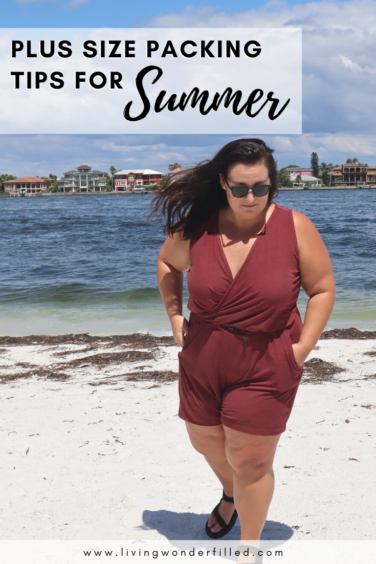plus size packing tips for summer