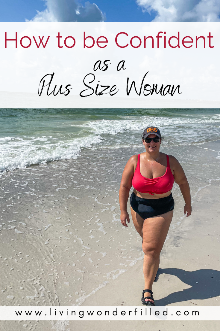 how to be a confident plus size woman
